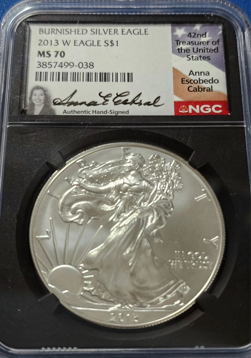 American Eagle MS 70 Graded 2013 Silver Bullion Coins for sale | eBay