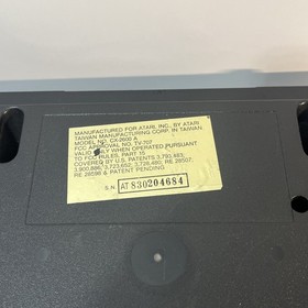 Atari 2600 System Black Console Bundle w/ 20 Games - Untested