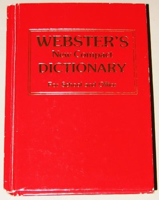 Websters New Compact Dictiona - VERY GOOD