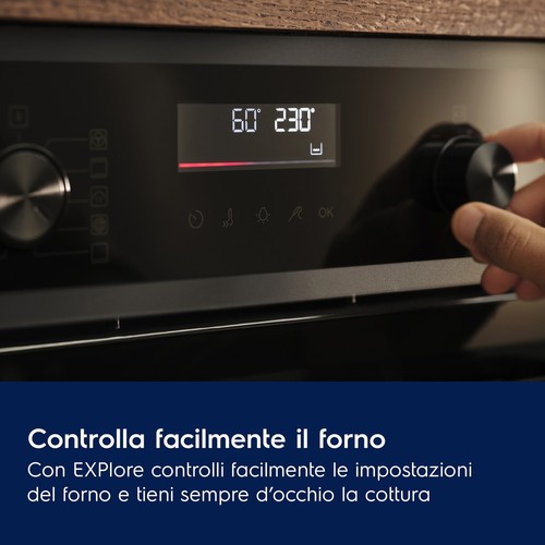 Electrolux Forno Multifunzione SurroundCook® EOF4P46X | 9 Funzioni 72L Acciaio - Foto 5 di 9