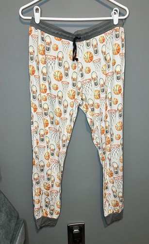 Lev Baby Bamboo Basketball Hoops Pajama Lounge Jogger Pants Women’s Medium