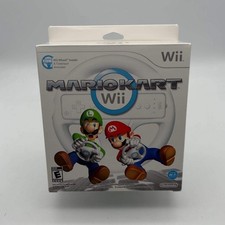 New Mario Kart Wii [Wheel Bundle] (Nintendo Wii, 2008)