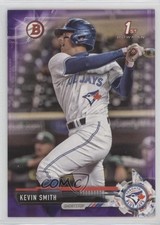 2017 Bowman Draft Purple 186/250 Kevin Smith #BD-192 6fs