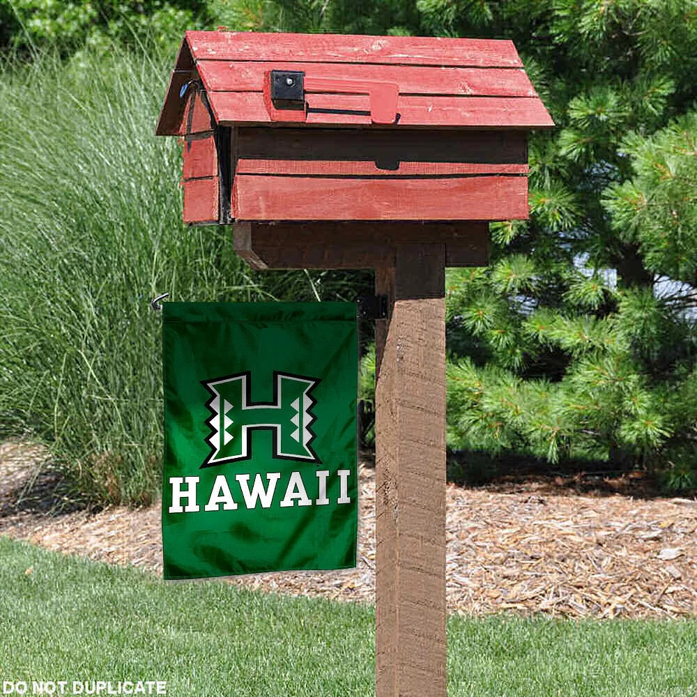 Hawaii Warriors Garden Flag Yard Banner