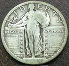 US 1919 Standing Liberty Quarter  **