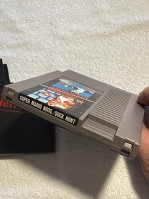 Super Mario Bros./Duck Hunt Nintendo Entertainment System NES Mint Cart!!