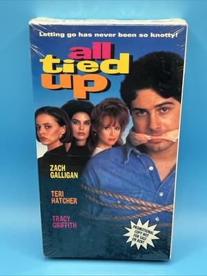 All Tied Up (Factory Sealed VHS Promo Screener) Teri Hatcher / Zach Galligan