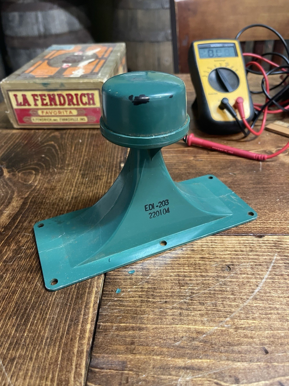 Vintage Jensen EDI-203 Horn Tweeter Loudspeaker Hi-Fi 220104