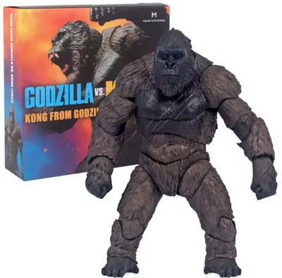 S.H.MonsterArts Godzilla Vs. Kong (2021) Monsterverse King Kong 6'' Action Figure