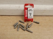 TREND TORX 10 X  T20 X 25MM SCREWDRIVER BITS SNAP/IT20/10