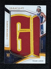2024 Panini Immaculate Team Logo 14/15 DaRon Holmes II #JP-DRH Jumbo Patch 9su