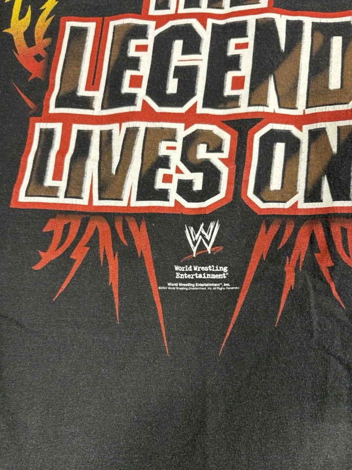 Camiseta De Colección Randy Orton 2004 WWE “The Legend Lives On” Juvenil M Foto 3 de 4