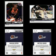 (2) 2024 Panini Instant K. Copper/B. Griner ALL-STAR 1/1319 SP Mercury #118 #120