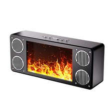 Priority Products 51811163B Portable Bluetooth Speaker With Fm Radio And Firepl