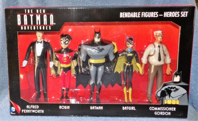 the new batman adventures bendable figures