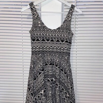 aeropostale black and white dress Millie Black Short Dress  Isalis