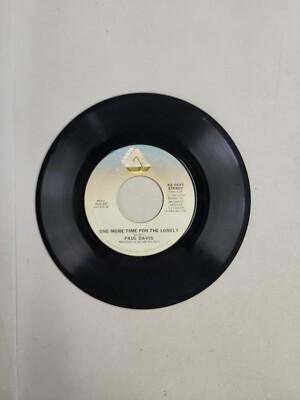 Paul Davis - One More Time For The Lonely - Arista (45RPM 7'')(AA179) 
