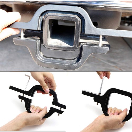 Tow Hitch Mounting Bracket +Tri-row LED Work Light Pods Backup Reverse + Wiring - Picture 12 of 16