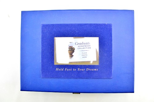 Graduation Scrapbook Collection Blue Storage Presentation Box & Book - Picture 3 of 6