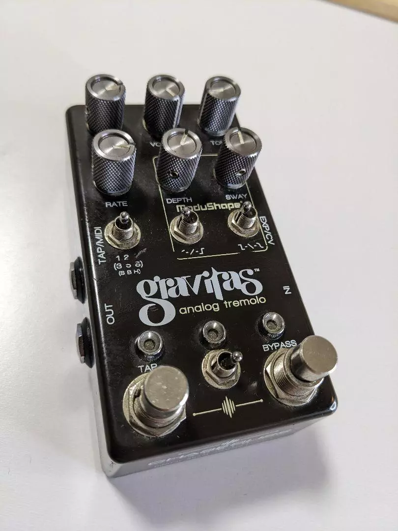 Chase Bliss Audio Gravitas Digitally Controlled Analog Tremolo Pedal Working F/S