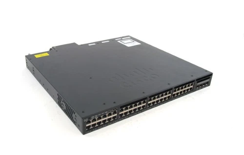 Cisco Catalyst 3650 WS-C3650-48PD-S 48 Port PoE+ 2 X 10G 48 Port PoE Switch