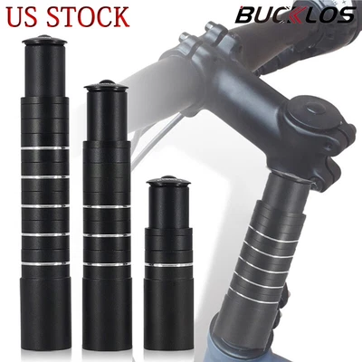 BUCKLOS Mountain Bike Handlebar Front Fork Stem Riser Extender Extension Head Up Adaptor
