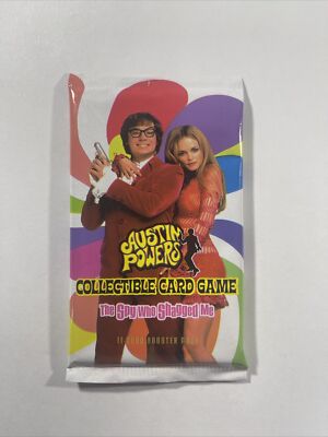 Austin Powers The Spy Who Shagged Me Booster Pack NEW Collectible Card Game CCG