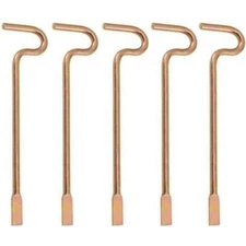 	Bedroom/Bathroom Door Emergency Keys Compatible with Kwikset Levers 5-Pack	