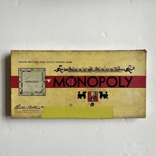 1946 Monopoly Game Vintage RARE
