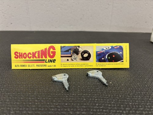 Shocking Line Alfa Romeo 33 TT Prototipo made in Italy 1/20 scale NOS Battery!! - Picture 14 of 16