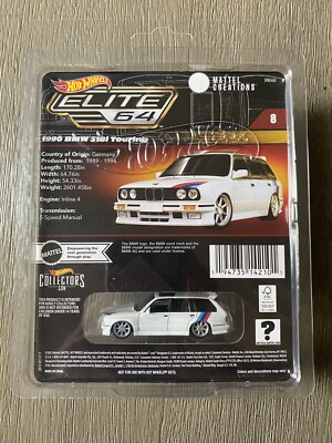 Hot Wheels Elite 64 1990 BMW 318i Touring