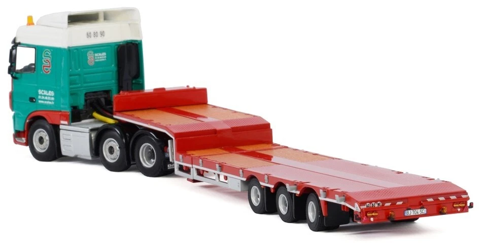WSI - DAF XF Space Cab 6x2 con 3 assi SCALE a pianale ribassato - 1/50 - WSI0... - Immagine 4 di 4