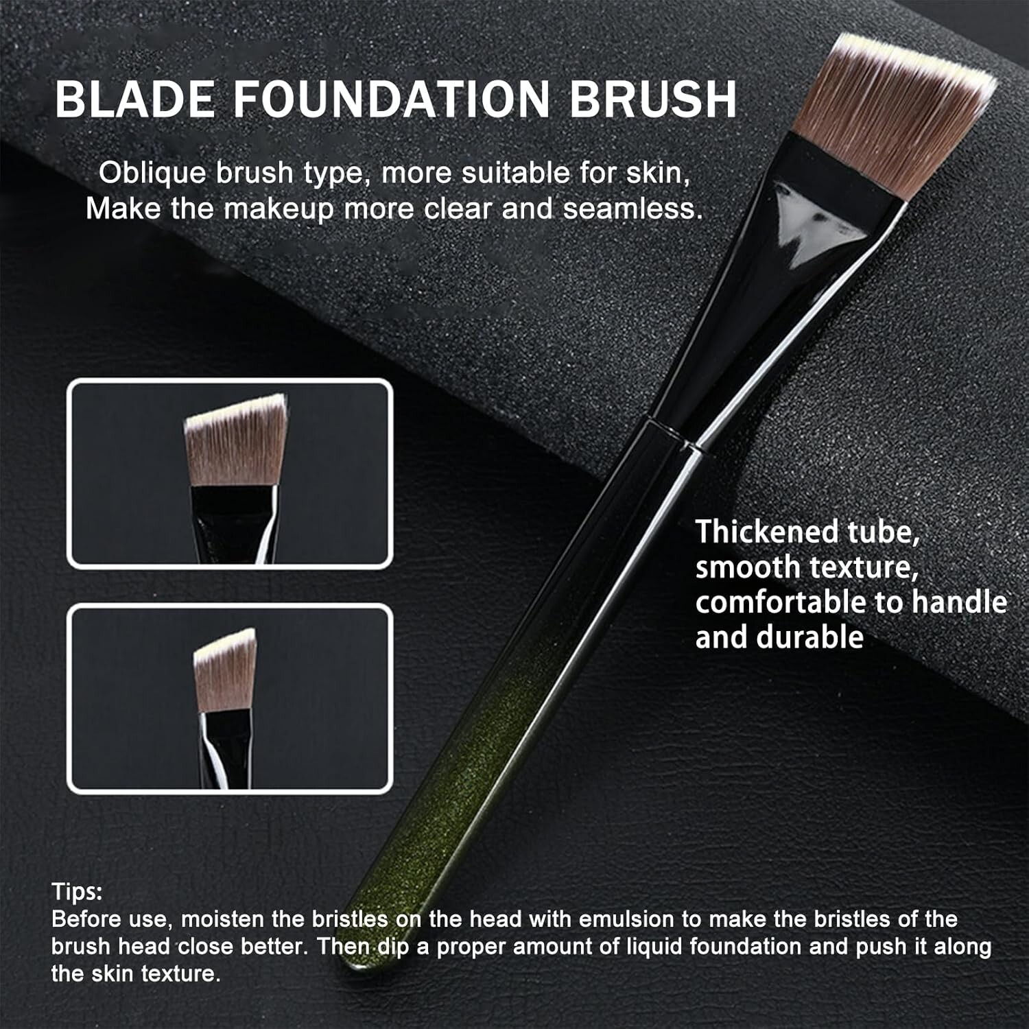 Cream with SPF 50+ with Brush, Waterproof Flawless Concealer Full Coverage BB Cr