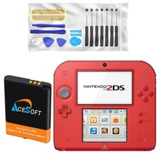 Large Power 1500mAh Upgraded Battery Screwdriver Tool Set f Nintendo 2DS FTR-001