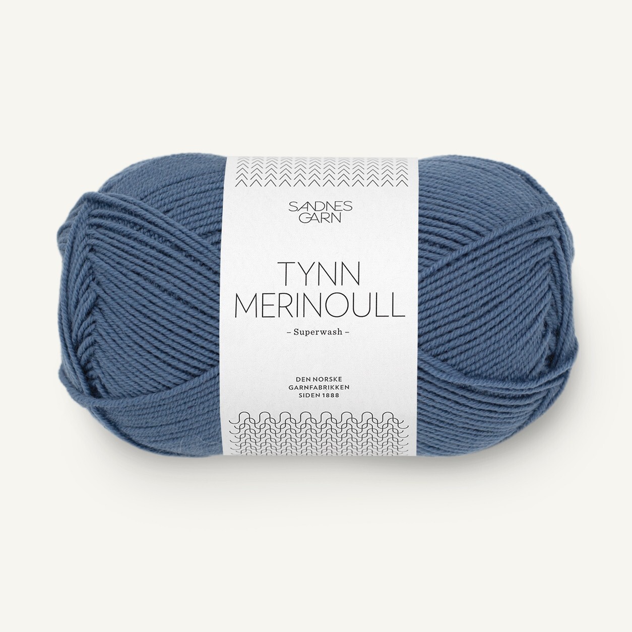 Thin Merino Wool by SANDNES GARN - JEANS BLUE (6052) - 50 g / approx. 175 m Wool