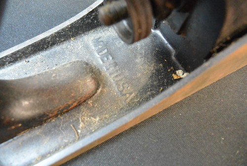 Stanley Bailey vintage n. 4 Manici in legno piano inferiore liscio 9-1/4" USA - Foto 2 di 5