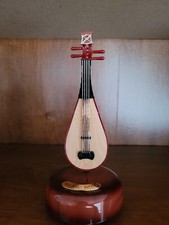 1 Pc Rotating Music Box Guitar Violin Festival Gift Living Room Decor