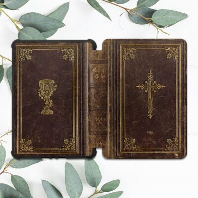 Vintage Ancient Old Book Case For All-new Kindle 10th Gen Kindle ...
