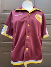 Harlem Globetrotters Platinum FUBU AUTOGRAPHED Warm Up Jersey - KIDS M 12-14