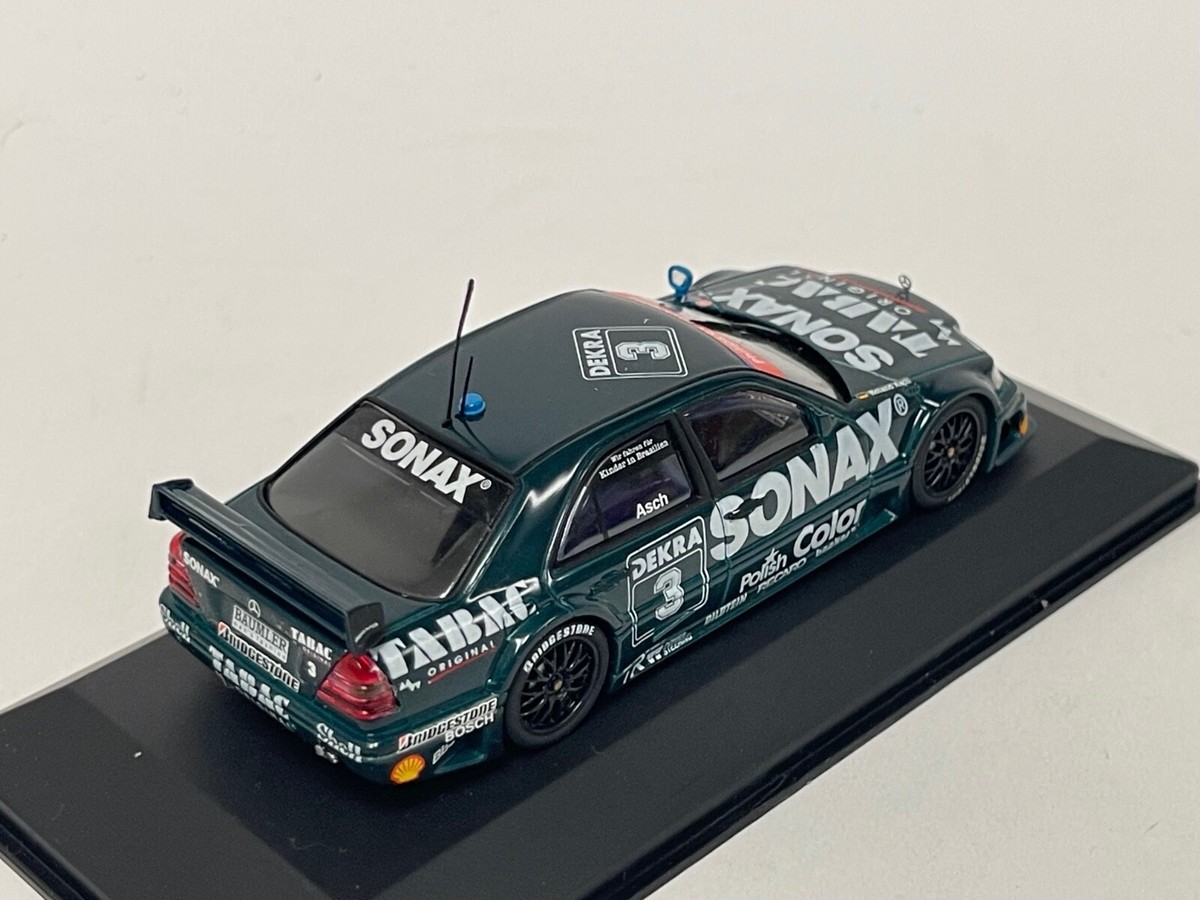 Mercedes AMG C-Class DTM ミニカー 1/43 Minichamps Mercedes AMG C180 1994 DTM, Sonax R.Asch Car #3