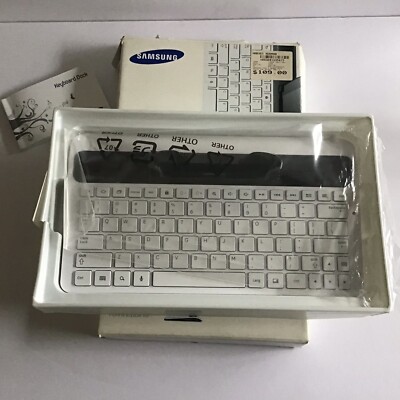 Samsung Galaxy Tab 2 7'' Keyboard Dock White EKD-K11AWEGSTD