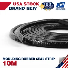 Metal Edge Trim Pinch Weld Cars Door Toolbox Sharp Edging Rubber Seal Guard 33FT