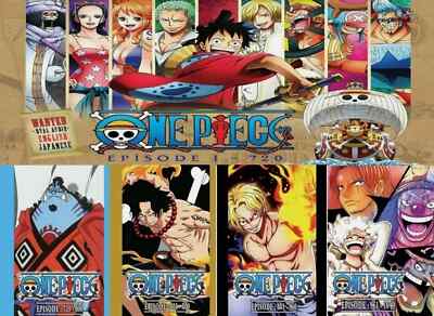 DVD Anime One Piece TV Series Episode 1-1120 English Dubbed