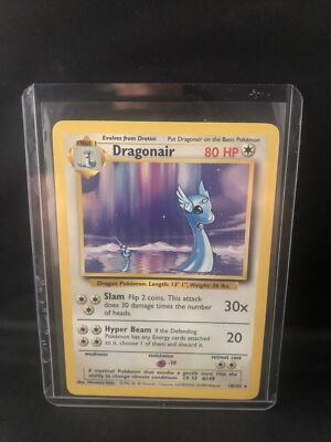 DRAGONAIR 18/102 RARE Base Set Pokemon Card | eBay