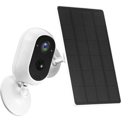 Ausway Wireless WIFI Outdoor Home CCTV Security Camera Battery Solar Powered