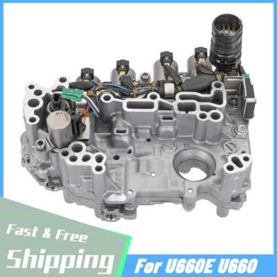 U660E U661E Transmission Valve Body With 7 Solenoid for Toyota Camry 06-11
