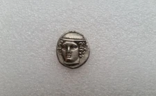 Ancient Greek Duplicate Laureate Head of Apollo Silver Tetradrachm