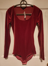 J. Crew mercantile velvet bodysuit XXS NWT