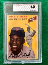 Vintage Willie Mays Baseball Card Timeline: 1951-1974 38