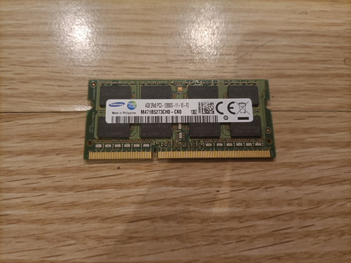 M471B5273CH0-CK0 - Samsung 1x 4GB DDR3-1600 SODIMM PC3-12800S Dual Rank x8 Modul